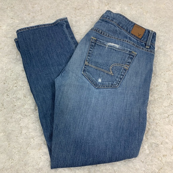 American Eagle Outfitters Denim - American Eagle crop jeans size 8